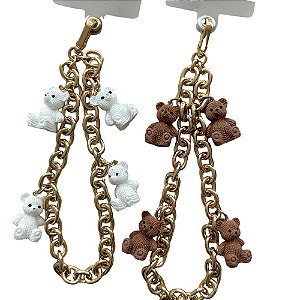 alça de celular LOVE BEAR