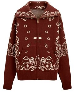 PRÉ VENDA casaco de bandana burgundy - Entrega a partir de 30/4