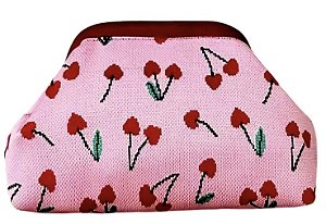 clutch tricot cherry