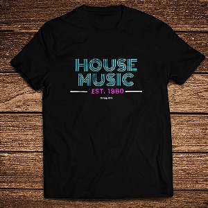 Camiseta House Music - Rave ON