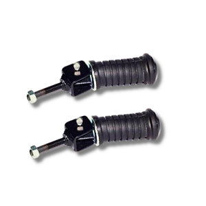 PEDALEIRA TRASEIRA DE BORRACHA MODELO ORIGINAL - PAR