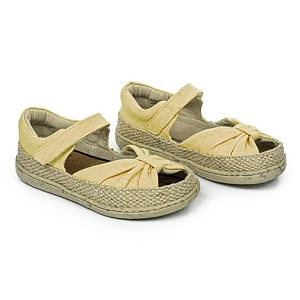Sandália Feminina Amarelo Tecido - Tip Toey Joey