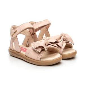 Sandália Feminina Rosa Baby Blush Velcro - Gambo