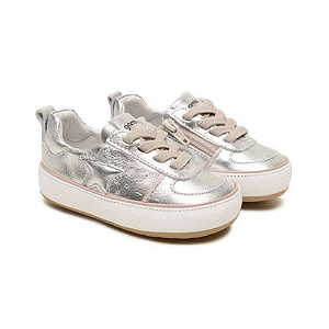 Tênis Feminino Estrela Prata - Gambo