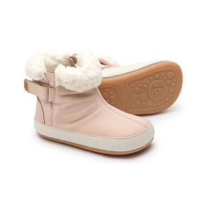 Bota Feminina Pelúcia Rosa - Tip Toey Joey