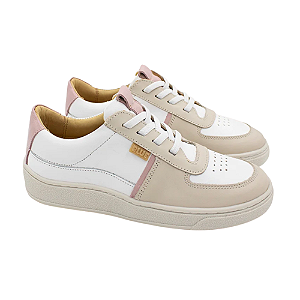 Tênis Off White e Rosa - Blue Infantis