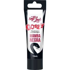 MAMBA NEGRA LINHA GOZZY BISNAGA MULTIPLAS SENSAÇÕES 15ML SOFT LOVE
