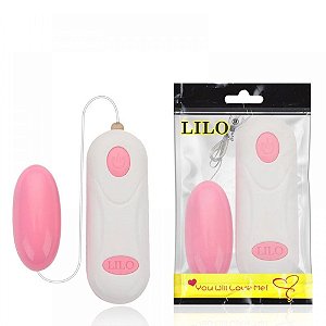 Vibrador Lilo Bullet Mini Multi Velocidades Branco