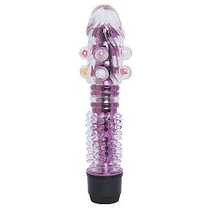 Vibrador Com Capa Personal Sensor Pérolas