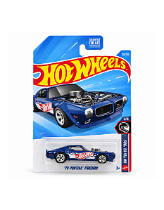 Hot Wheels 1970 Pontiac Firebird Azul – Mainline 2025