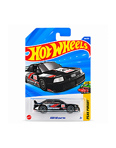 Hot Wheels Audi 90 Quattro Preto – Mainline 2025