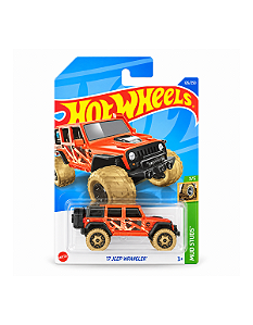 Hot Wheels ’17 Jeep Wrangler Laranja T-Hunt – Mainline 2022