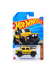 Hot Wheels ’15 Land Rover Defender Double Cab Amarela – Mainline 2025