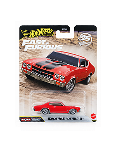 Hot Wheels 1970 Chevrolet Chevelle SS Vermelho - Premium Velozes e Furiosos - 2026