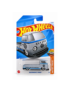 Hot Wheels Volkswagen T2 Kombi Pickup Cinza - Mainline - 2024