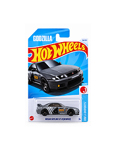 Hot Wheels Nissan Skyline GT-R R33 Godzilla Cinza - Mainline - 2024
