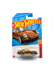 Hot Wheels Porsche 911 RS 2.7 Marrom - Super Treassure Hunt - 2026