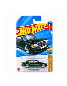 Hot Wheels Mercedes-Benz 500 E Verde - Mainline - 2025