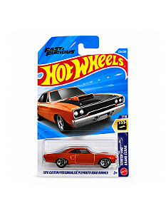 Hot Wheels 1970 Custom Plymouth Road Runner Laranja - Mainline - 2026