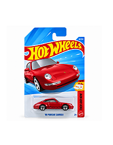 Hot Wheels ’96 Porsche Carrera Vermelho - Mainline - 2026