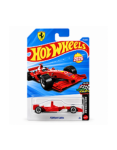 Hot Wheels Ferrari F1 2004 Vermelha- Mainline 2026