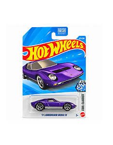 Hot Wheels Lamborghini Miura SV Roxa 2026 – Mainline 2026