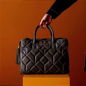 Bolsa Grande Bolso Frontal Retangular Luiza Barcelos