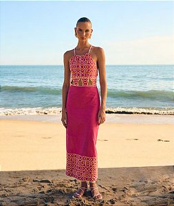 Vestido Algodão Bordado Skunk Brasil