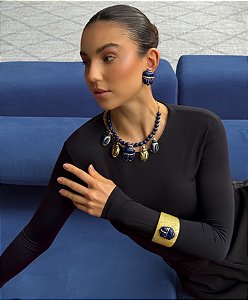 Colar Curto Cinco Escaravelhos Rosana Bernardes