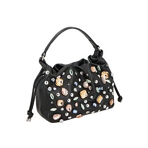 Bolsa Média Aplicação de Pedras  Luiza Barcelos
