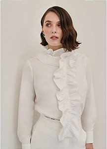 Camisa Feminina Tricoline Jabour 613 Oficial