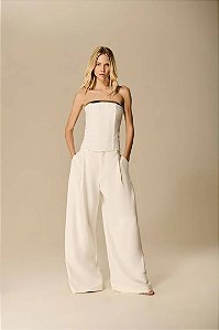 Corset Tomara que Caia Pala Metal Caos Moda