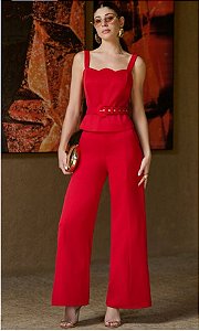 Conjunto Calça e Blusa Red Cleo Oficial