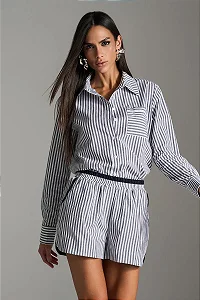 Conjunto 3 peças Listra Bordado Skunk Brasil