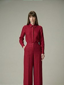 Calça Feminina Linho 100% 613 Oficial