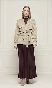 Casaco Trend Coat Curto Fleche D'or