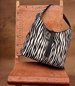 Bolsa Tote Luiza Barcelos Pelo Estampa Zebra Luiza Barcelos