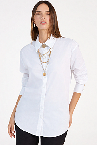 Camisa Feminina Tricoline Skazi