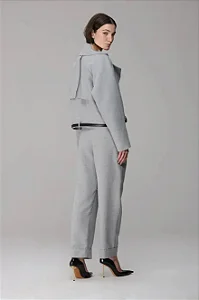 Calça Barra Italiana Cinto Corrente Caos