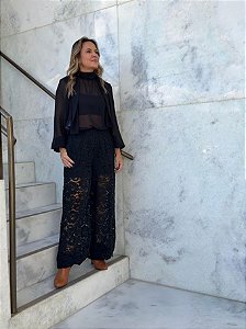 Calça de Renda Balloon Skazi