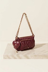 Bolsa Pequena em Couro Matelassê Luiza Barcelos
