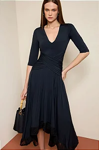 Vestido Malha Fluity Thamara Capelão