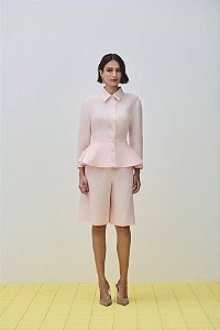 Camisa 100% Linho Peplum 613 Oficial