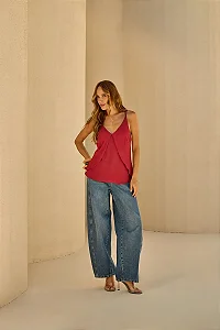 Calça Jeans Barrel Skunk Brasil
