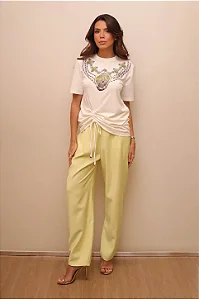 Blusa Malha Imaculado Coração de Maria Thamara Capelão