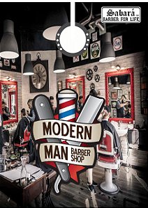 Capa de corte - (Cuello Neopreno) - BLESSED - R B - Imperio Barber Shop