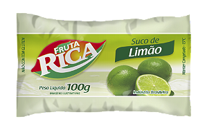 Polpa de Limão 1Kg -10 pacotes de 100g