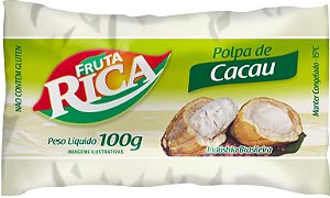 Polpa de Cacau 1Kg - 10 pacotes de 100g