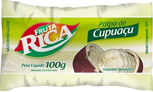 Polpa de Cupuaçu 1Kg - 10 pacotes de 100g