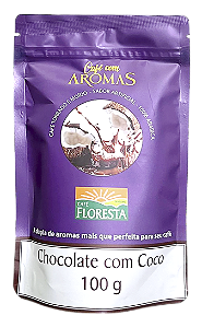 Café Floresta Aromatizado Chocolate com Coco 100g